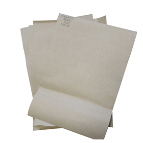 Bleached bagasse paper